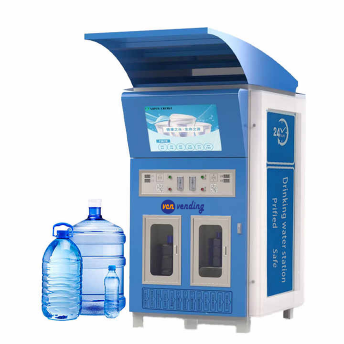 Máy bán dung dịch tự động 2 đầu phun VCN Vending